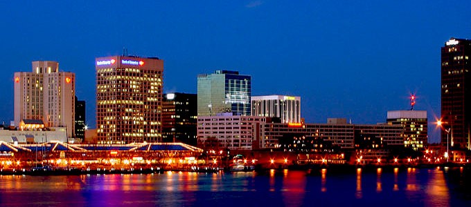 Downtown Norfolk Virginia